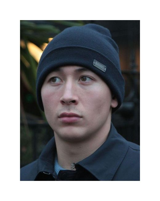 Guards London Blue Wool Beanie for men