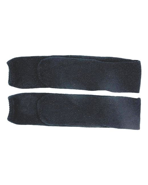 Maison Bogomil Blue Sparkly Long Socks