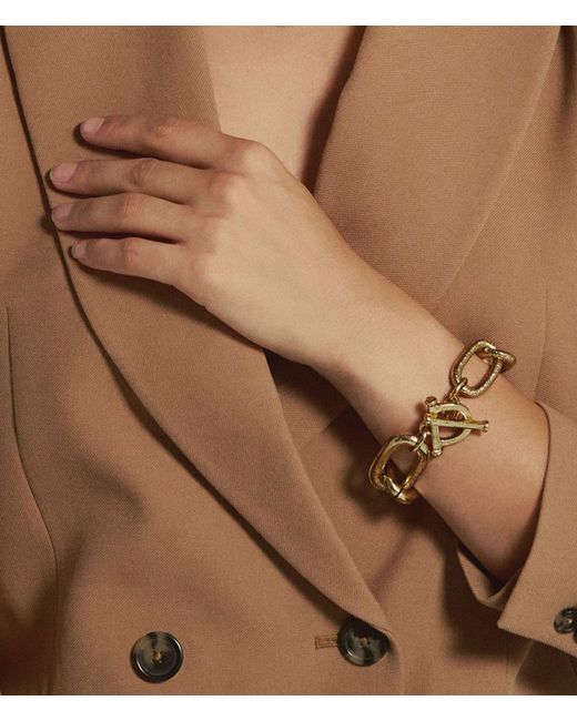 Lovard Metallic Bicycle Chunky Chain Link Bracelet