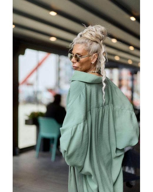 Clothes by Locker Room Green Oversized Shirt