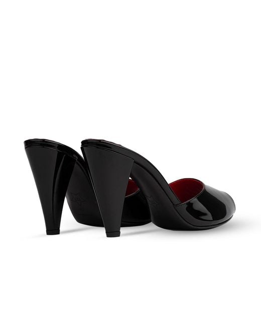 Rosamund Muir London Red Montavia Patent Mules