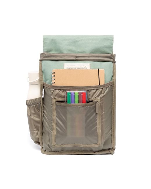 Lefrik Green Kaut Mini Backpack