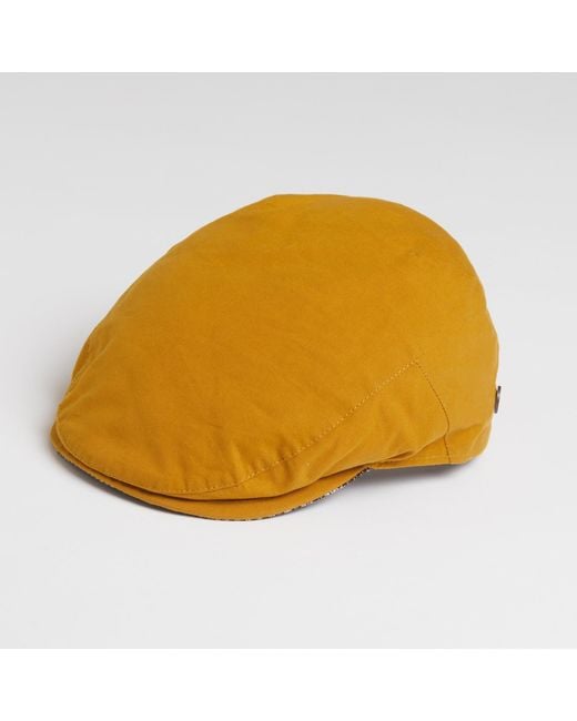 Dasmarca Hats Yellow Finley Dijon Italian Waterproof Cap for men