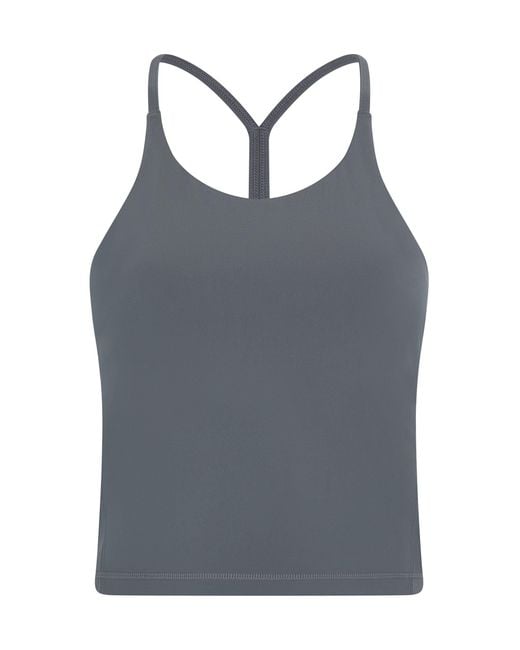 VIEREN Blue Higher Power Vest Top