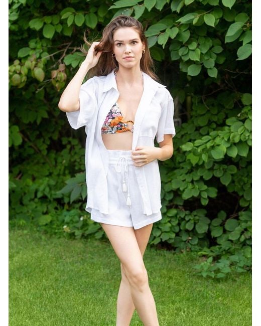 Change of Scenery White Neutrals Michelle Shirt Fresh