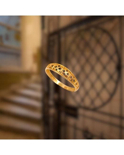 1610Istanbul Metallic Istanbulite Ring