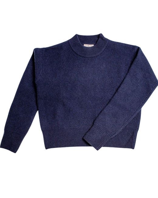 Porridge Knitwear Blue Cashmere Amy Jumper