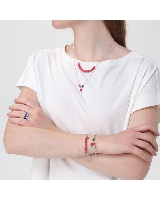 Pinnole Red Let's Celebrate Bracelet