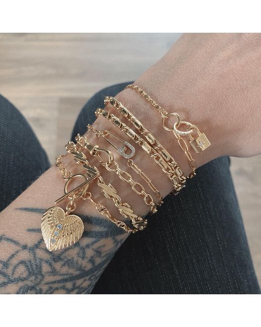 IN CAUDA VENENUM Metallic Milo Bracelet