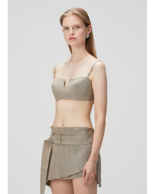 Pcfg White Neutrals Linen Bra