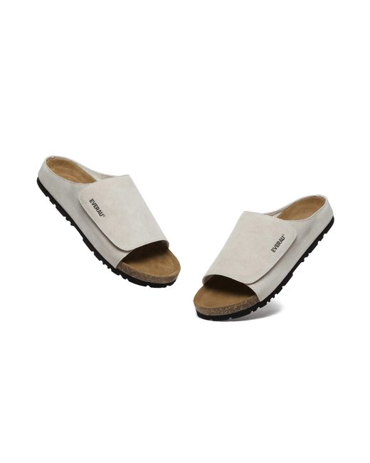 EverAu Australia White Jacky Leather Sandals