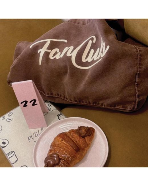 Fanclub Brown The Everyday Core Washed Mocha Tote Bag