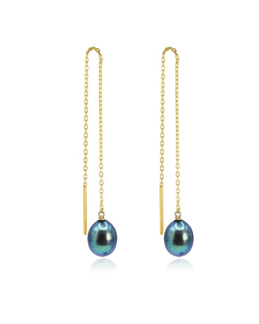Marquise Swim Blue Earrings