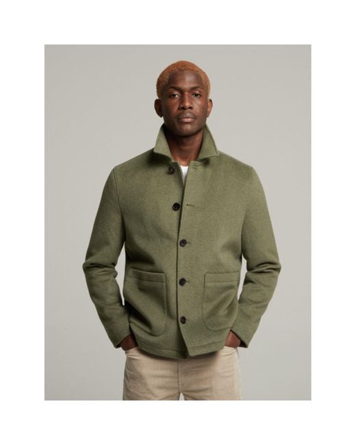 Guards London Green Kendrew Shacket for men