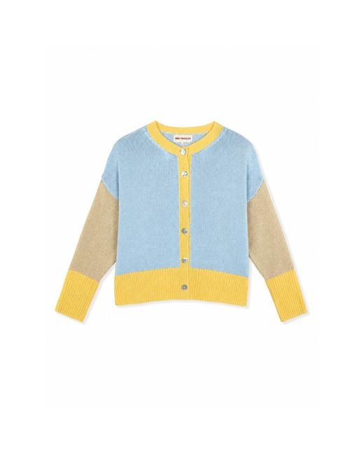 Mind Traveler Blue Sky, & Colour-Block Leti Cardigan