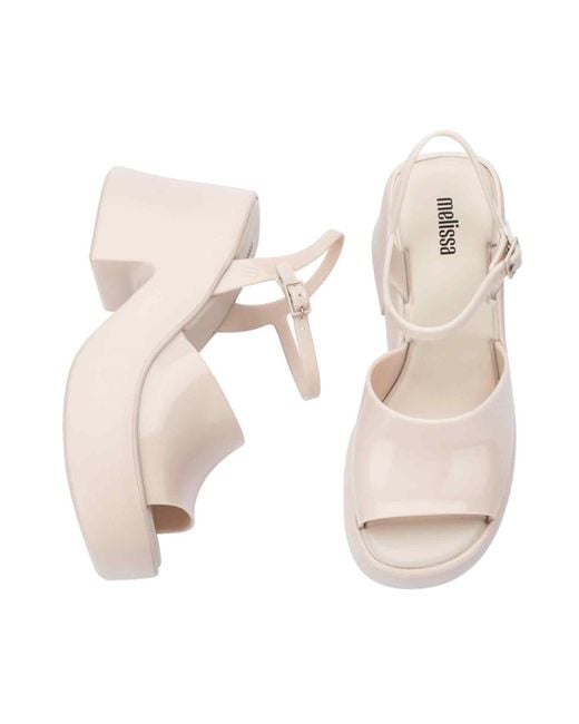 Melissa White Neutrals Lina Platform Sandal