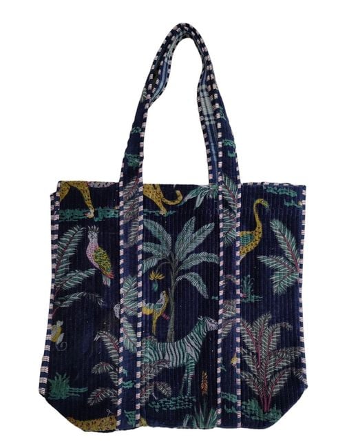 Conscious Yoga Collective Pink The Ultimate Velvet Jungle Tote