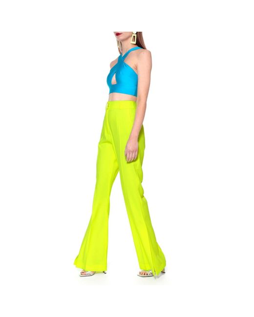 AGGI by HALEWSKI Camilla Yellow Laser Pants