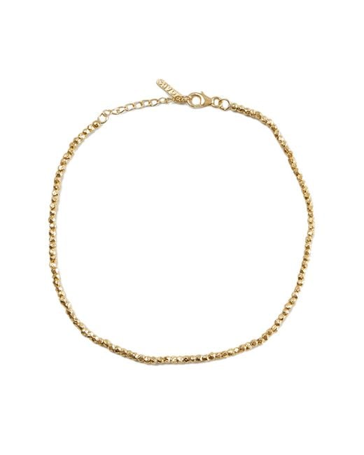 Argento Vivo Metallic The Cecilia Nugget Anklet