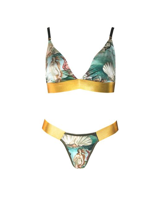 La Musa Multicolor Venus Lingerie Set