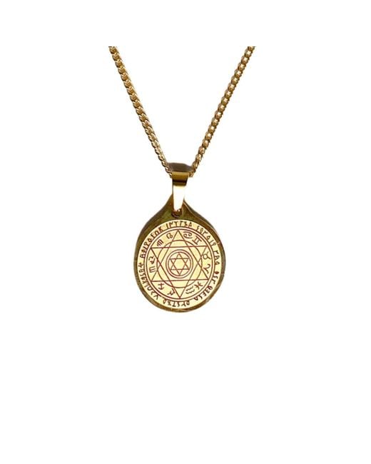 Rachel Nathan Metallic All Knowing Necklace