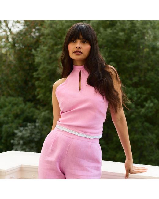 Imaura Pink Beyond The Wallflower Halter