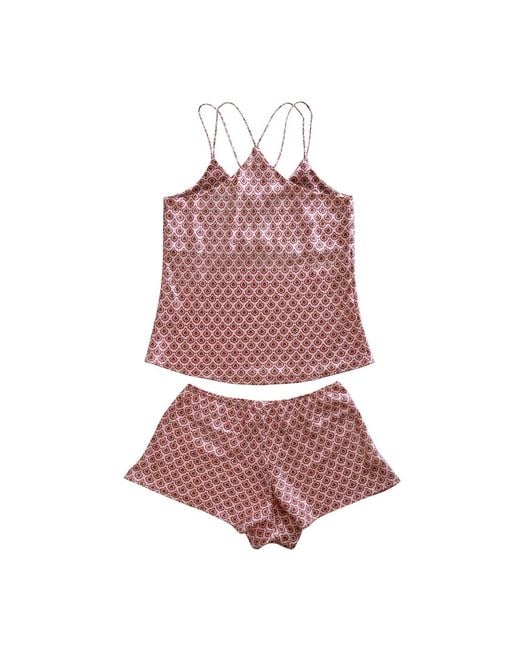 Emma Wallace Purple Cassia Cami Set