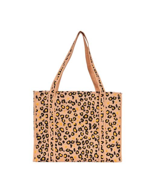 Conscious Yoga Collective Blue The Leopard Tote