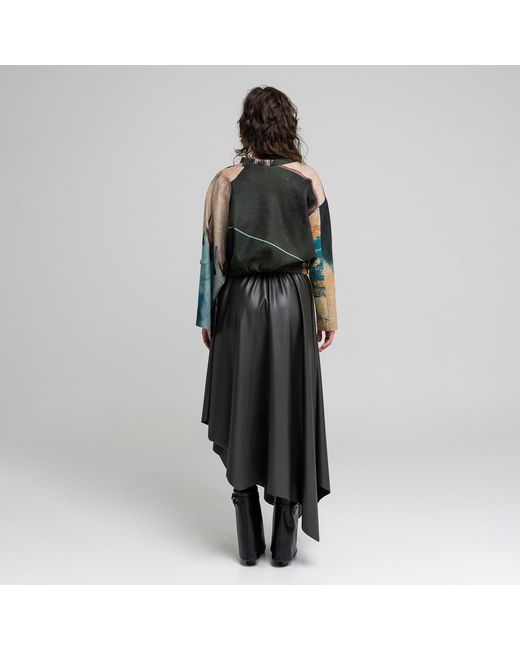 ARTISTA Blue Solara Oversized Pullover