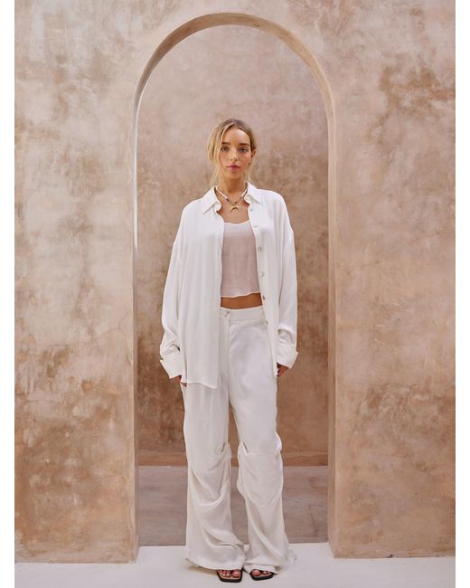 Cansu Xi White Fresh Shirt