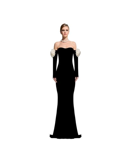 Nur Karaata Black Windsor Gown