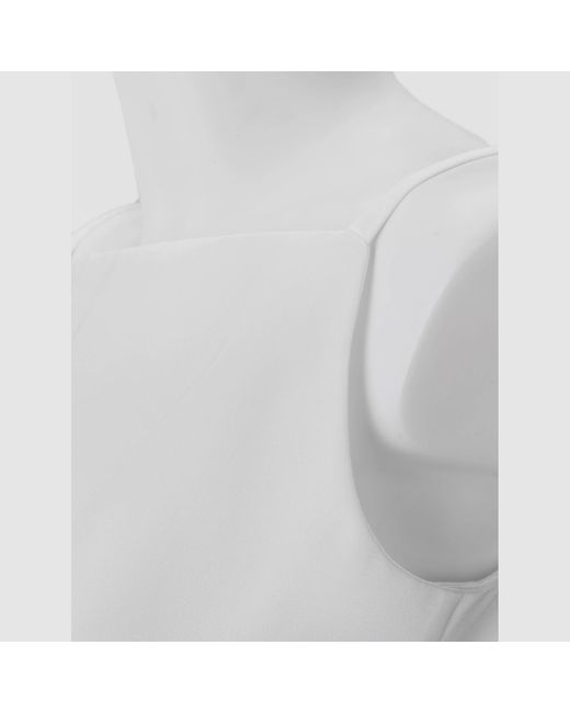 Iellele White Mini Dress “A” –
