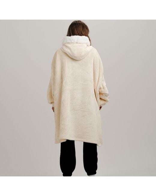 Ony Natural Neutrals Furlined Hoodie Blanket for men