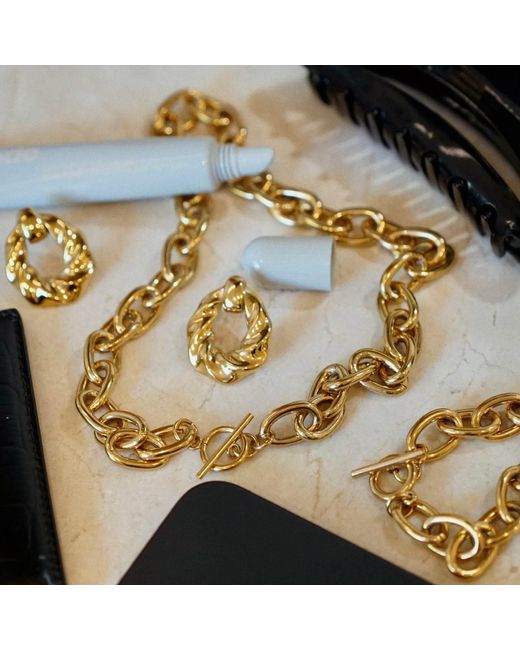 Ellie Vail Jewelry Metallic Colter Twist Knocker Earring