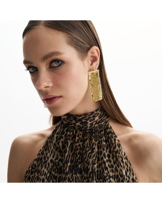 Maison De Gala Green Ella Disco Earring