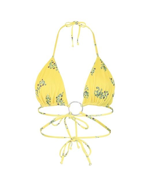 Morrato Bali Yellow Subash Bikini Top Persephone Frouta