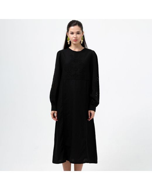 Thisisu Collection Black Clara Maxi Dress
