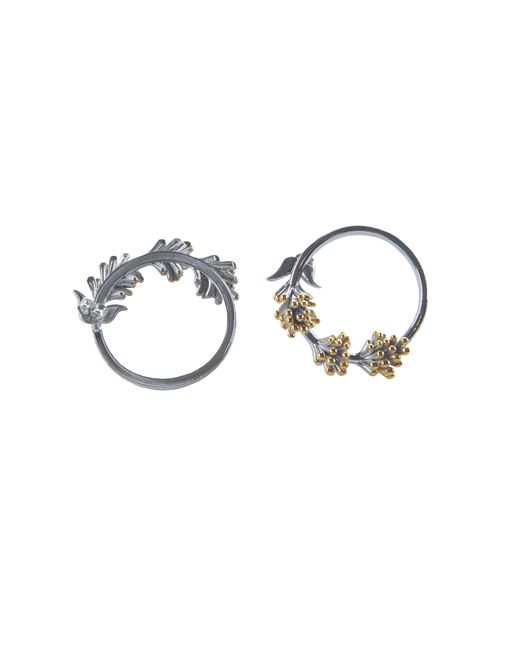 Lavan Metallic Castor Earrings
