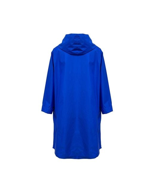 Maxjenny Blue Rain Jacket