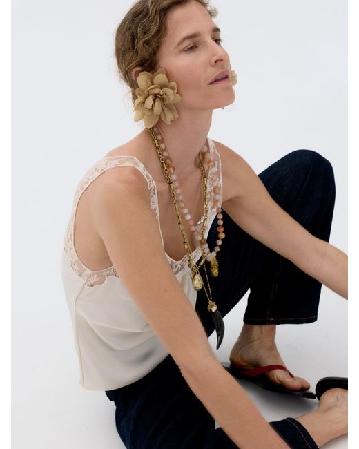 Sita Nevado White Nuez Necklace