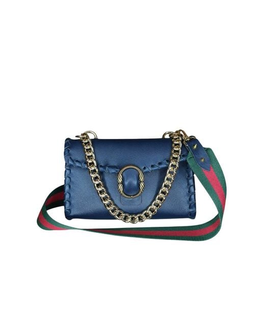 Ruj Heritage Blue Mini Shoulder Bag
