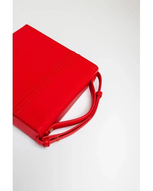 The Bag Icon Red The Nina Cigar Box Bag