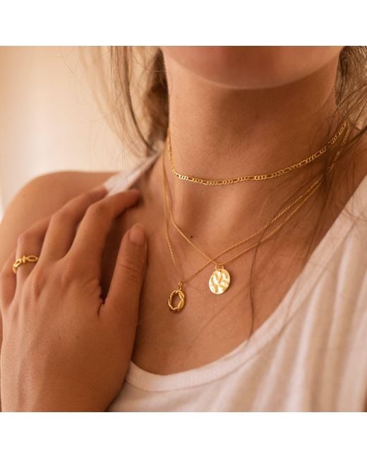 Elk & Bloom Metallic Chain Link Stacking Ring