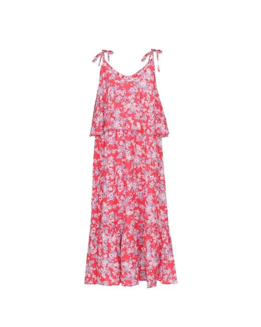 Em & Shi Pink Colour Me Love Tie Up Dress