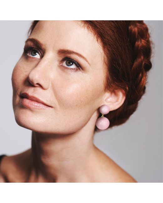 Saule Label Pink Sonia Classic Earrings
