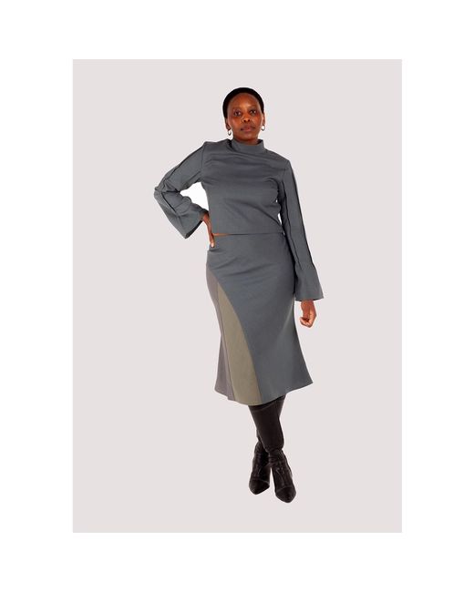 Mary Dickow Blue Neema Top