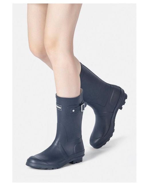EverAu Australia Blue Penguin Mid-Calf Gumboots