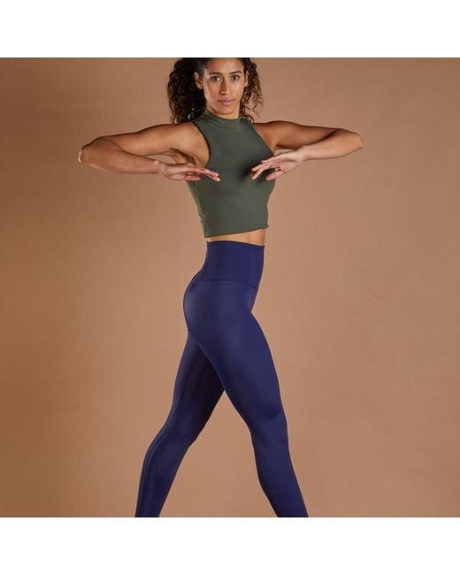 NUMBAT Blue Running Leggings