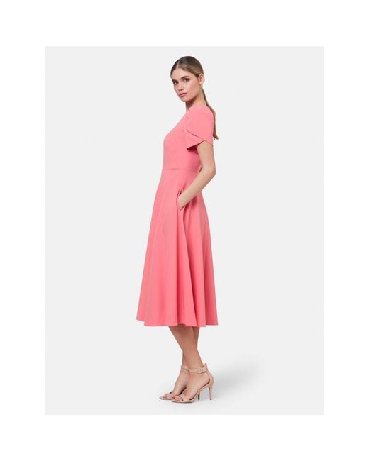 Helen Mcalinden Pink Vera Poeny Dress