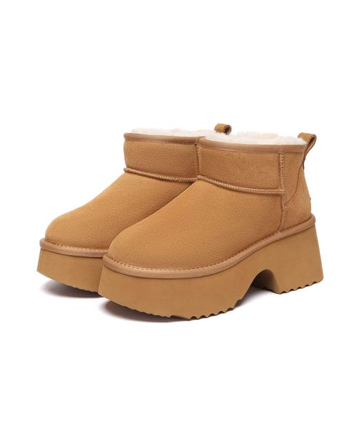 EverAu Australia Brown Nicobar Mid Boots